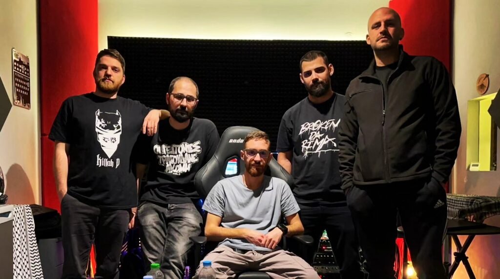 Broken Da Rima at Backyard studio