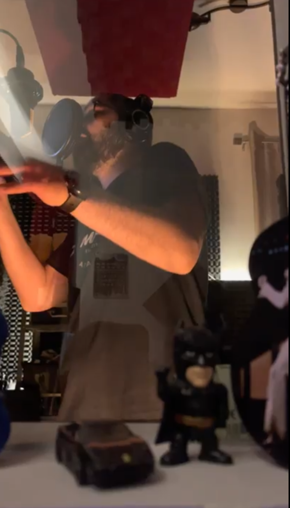 Broken Da Rima at Backyard studio